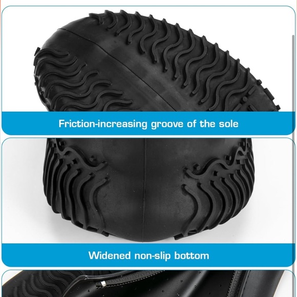 ‼️Shoe Rain Cover Black Reusable Non-Slip - Picture 4 of 12